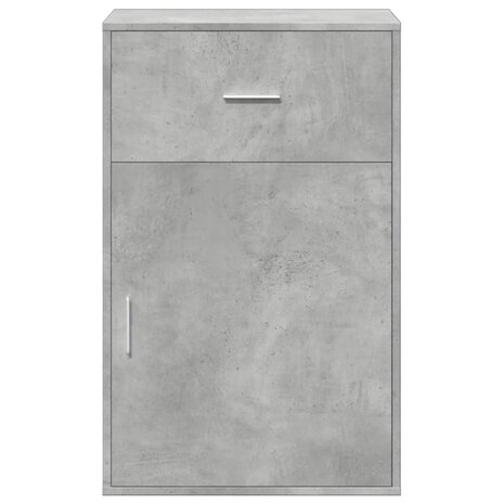 Opbergkast 56,5x39x90 cm bewerkt hout betongrijs 5