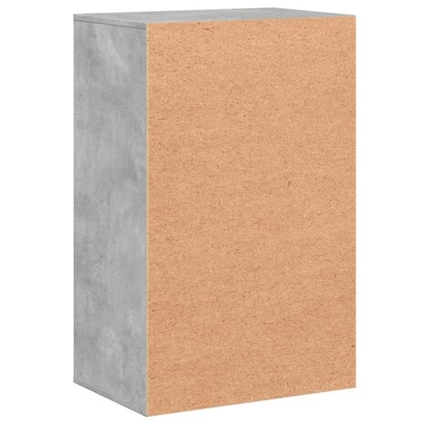 Opbergkast 56,5x39x90 cm bewerkt hout betongrijs 7