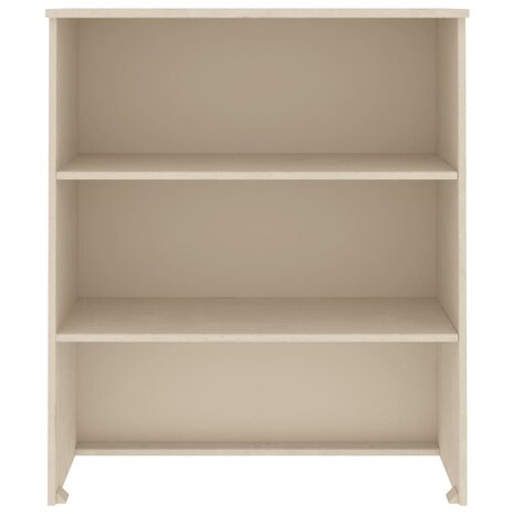 Opzetkast HAMAR 85x35x100 cm massief grenenhout honingbruin 3