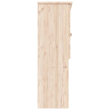 Opzetkast ALTA 77x30x92 cm massief grenenhout 6