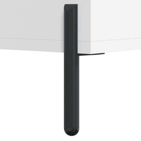 Schappenkast 69,5x32,5x90 cm bewerkt hout wit 7