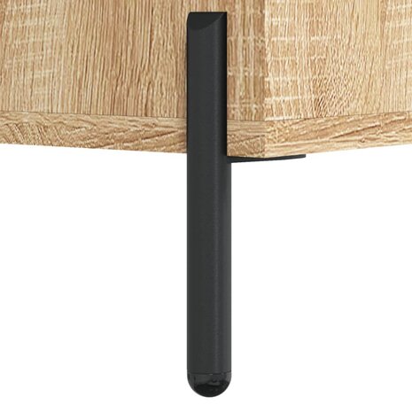 Schappenkast 69,5x32,5x90 cm bewerkt hout sonoma eikenkleurig 7