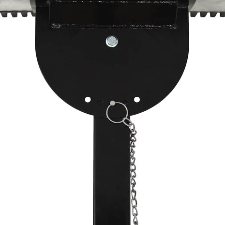 Sneeuwploeg handbediend met wielen 100x44 cm 4
