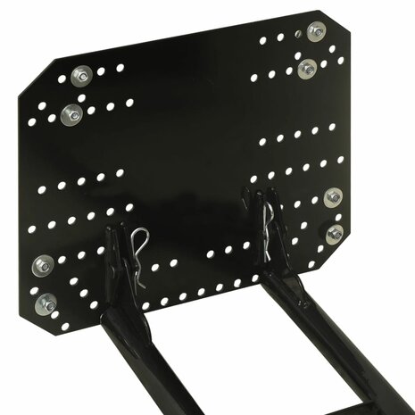 Sneeuwploeg voor ATV 115x38 cm zwart 6