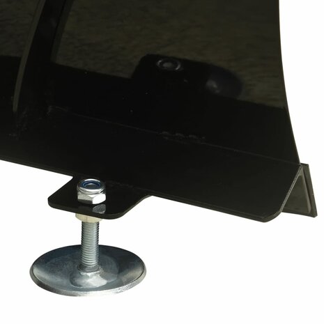 Sneeuwploeg voor ATV 115x38 cm zwart 9