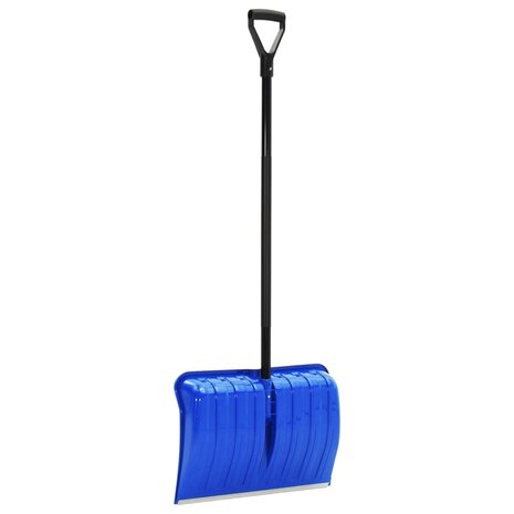 Sneeuwschep 147 cm metaal blauw 4