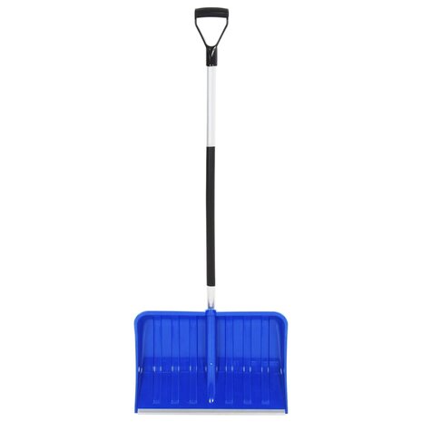 Sneeuwschep 145 cm aluminium blauw 2