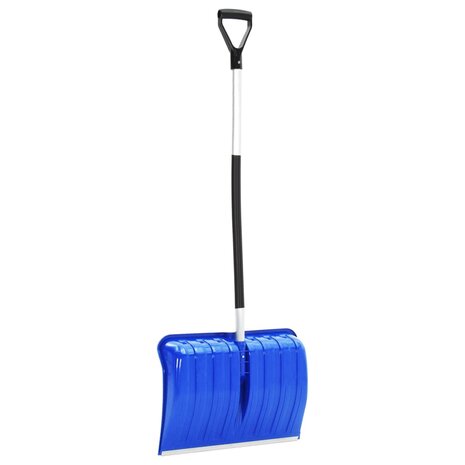 Sneeuwschep 145 cm aluminium blauw 4