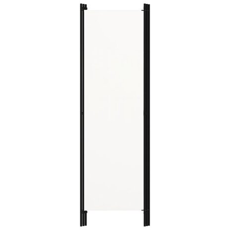 Kamerscherm met 3 panelen 150x180 cm wit 4
