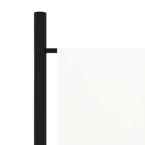 Kamerscherm met 6 panelen 300x180 cm wit  5