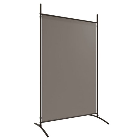Kamerscherm met 2 panelen 346x180 cm stof antracietkleurig 6