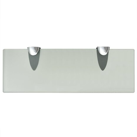 Zwevend schap 30x10 cm 8 mm glas 3