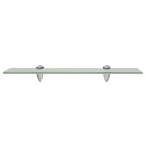 Zwevend schap 50x10 cm 8 mm glas 2
