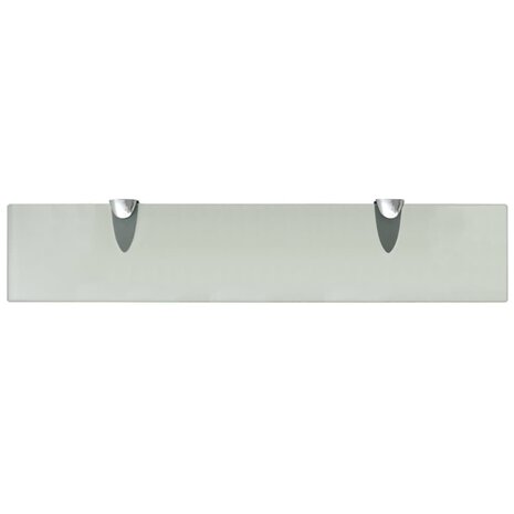 Zwevend schap 50x10 cm 8 mm glas 3