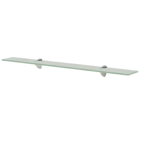 Zwevend schap 80x10 cm 8 mm glas 1