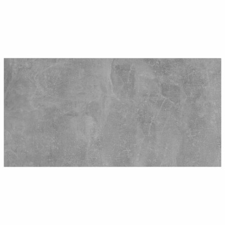 Wandschappen 4 st 40x20x1,5 cm bewerkt hout betongrijs 4