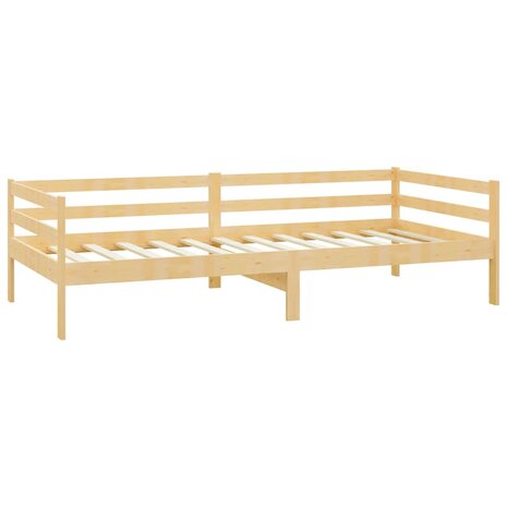 Slaapbank massief grenenhout 90x200 cm 5