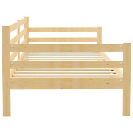 Slaapbank massief grenenhout 90x200 cm 7