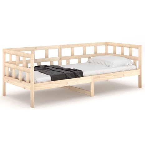 Slaapbank massief grenenhout 90x200 cm 5