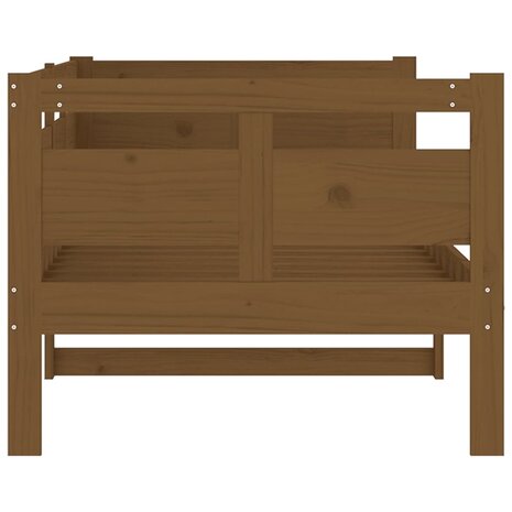 Slaapbank massief grenenhout honingbruin 80x200 cm 6