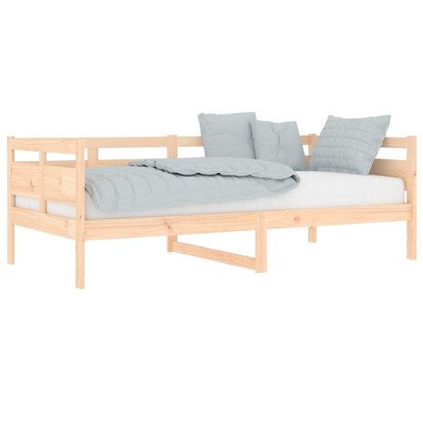 Slaapbank massief grenenhout 90x190 cm 3