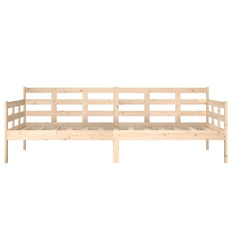 Slaapbank 90x200 cm massief grenenhout 8