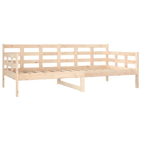 Slaapbank massief grenenhout 90x190 cm 7