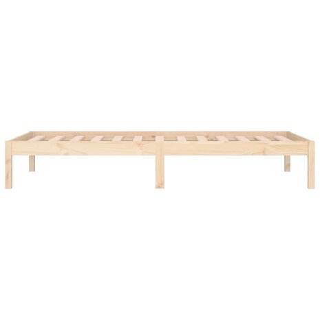 Slaapbank zonder matras 90x200 cm massief grenenhout 9