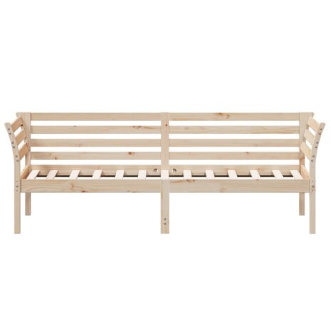 Slaapbank zonder matras 80x200 cm massief grenenhout 4