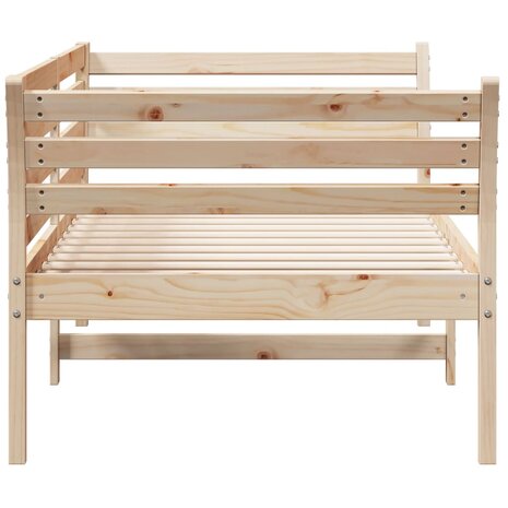 Slaapbank zonder matras 80x200 cm massief grenenhout 5