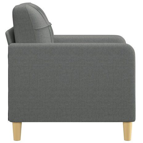 Fauteuil 60 cm stof donkergrijs 4