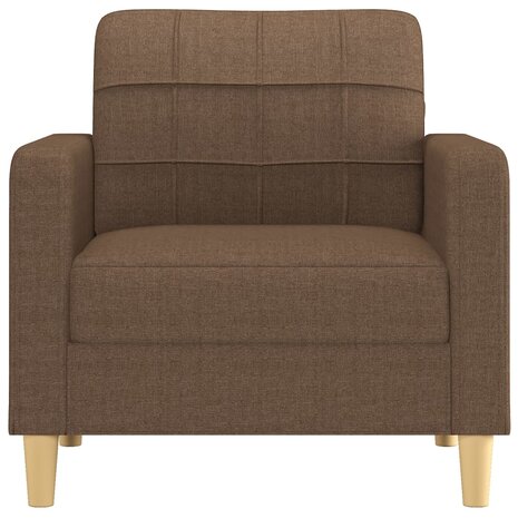 Fauteuil 60 cm stof bruin 3