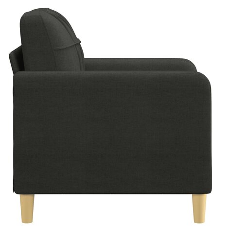 Fauteuil 60 cm stof zwart 4