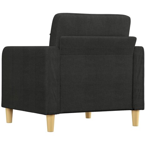 Fauteuil 60 cm stof zwart 5
