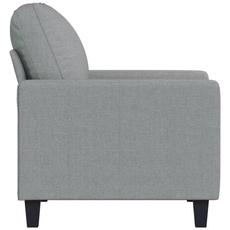 Fauteuil 60 cm stof lichtgrijs 4