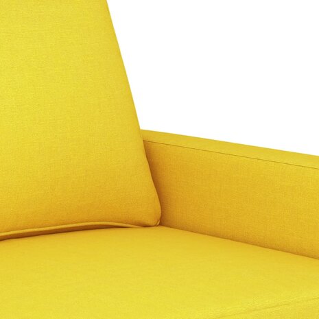 Fauteuil 60 cm stof lichtgeel 6