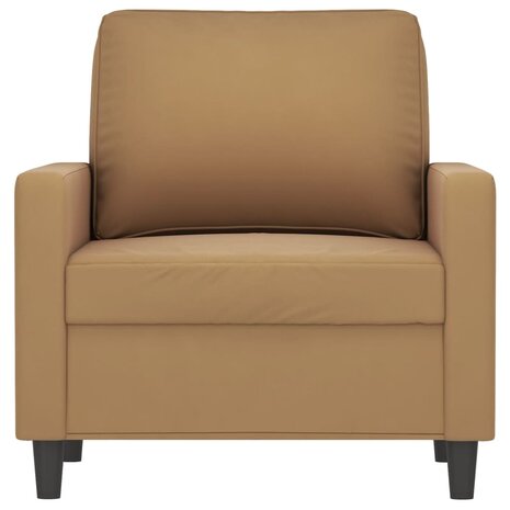 Fauteuil 60 cm fluweel bruin 3
