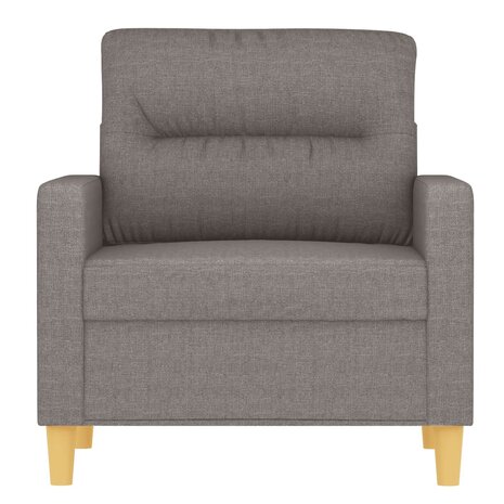 Fauteuil 60 cm stof taupe 3