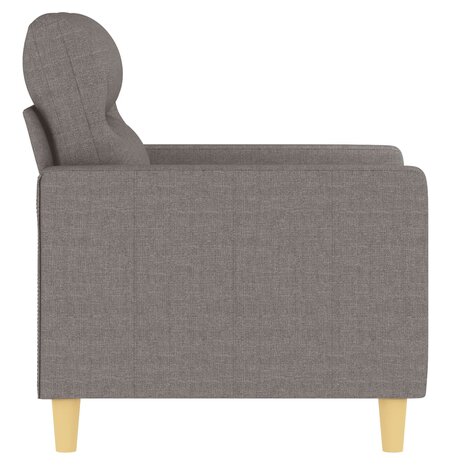 Fauteuil 60 cm stof taupe 4