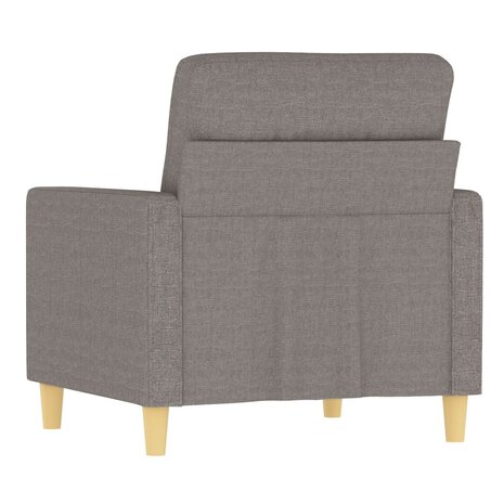 Fauteuil 60 cm stof taupe 5