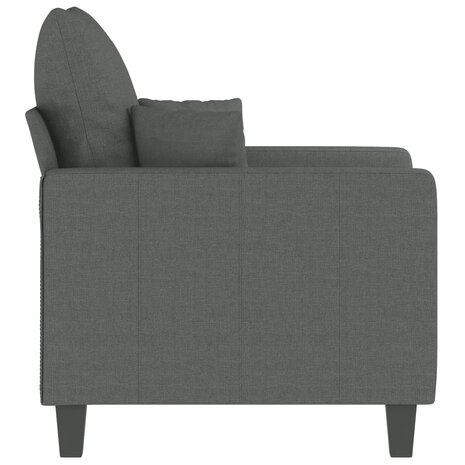 Fauteuil 60 cm stof donkergrijs 4