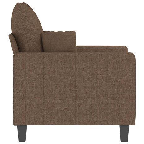 Fauteuil 60 cm stof bruin 4
