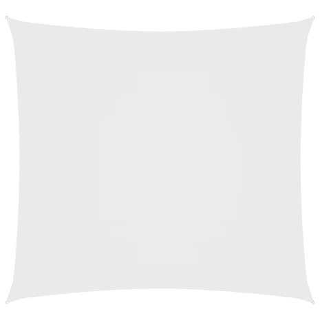 Zonnezeil vierkant 2x2 m oxford stof wit 2