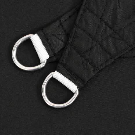 Zonnescherm vierkant 2x2 m oxford stof zwart 6