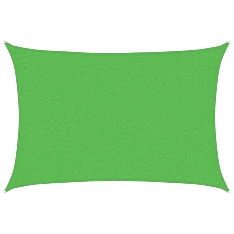 Zonnezeil 160 g/m² 2x2,5 m HDPE lichtgroen 2
