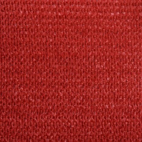 Zonnezeil 160 g/m² 2x3,5 m HDPE rood 9