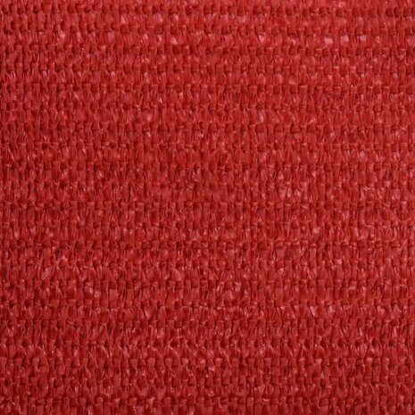 Zonnezeil 160 g/m² 3/4x2 m HDPE rood 9