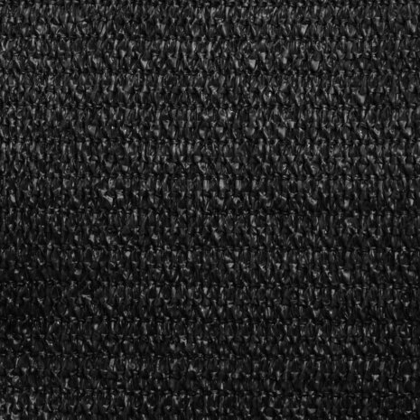 Zonnezeil 160 g/m² 4,5x4,5x4,5 m HDPE zwart 9