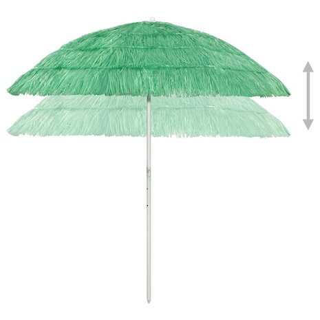 Strandparasol Hawaï 240 cm groen 3