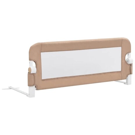 Bedhekje peuter 102x42 cm polyester taupe 2